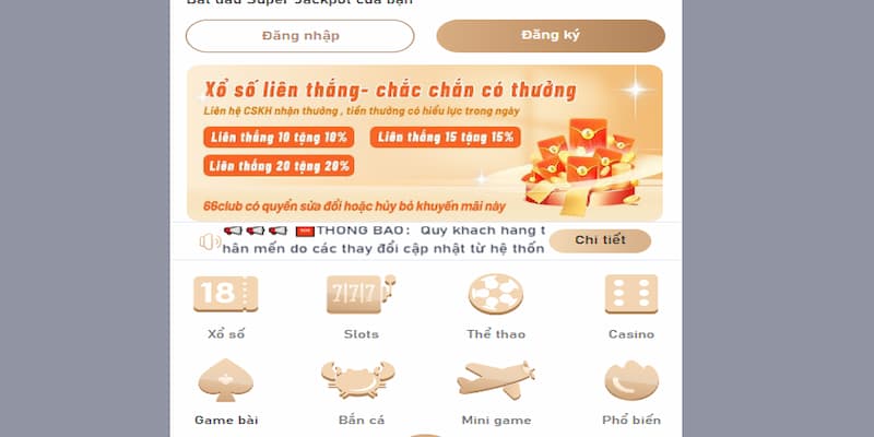 Cách đăng ký tài khoản 66Club siêu dễ trên máy tính